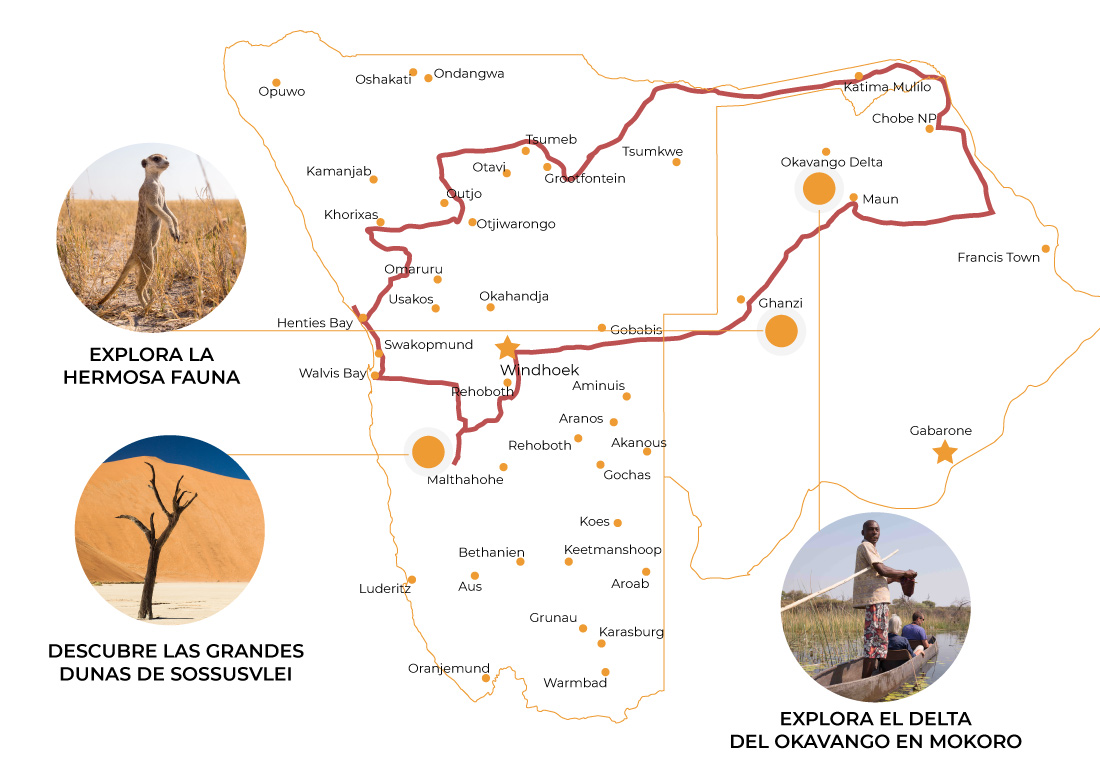 Explore-Namibia-ofrece-vacaciones-con-coche-propio-Ruta-Combi-Botsuana